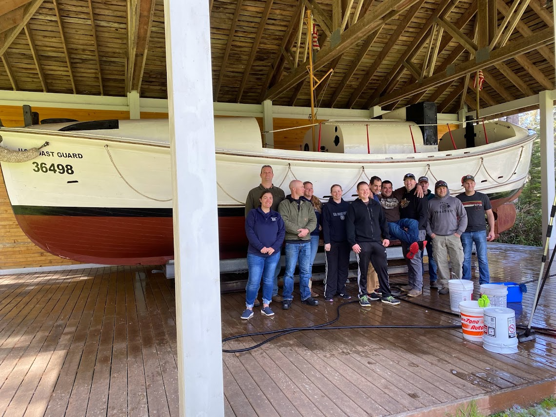 2022 Lifeboat Cleaning by USCG