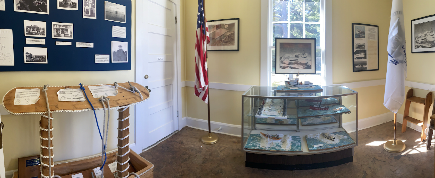 Port Orford Lifeboat Station Museum Interpretive Display