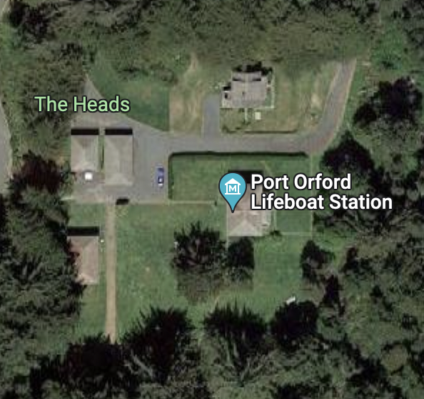 Map to Lifeboat Station Museum